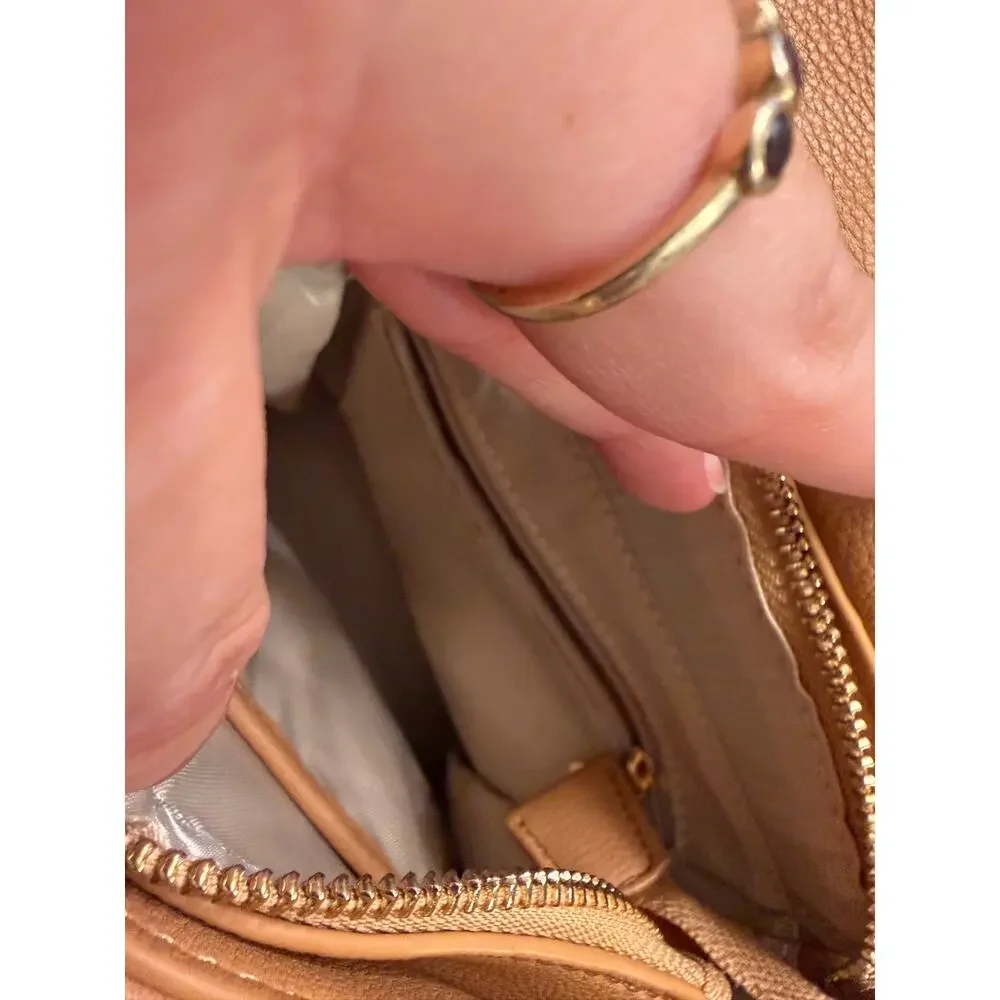 Sophiya NWOT Zoe Convertible Mini Backpack in Camel